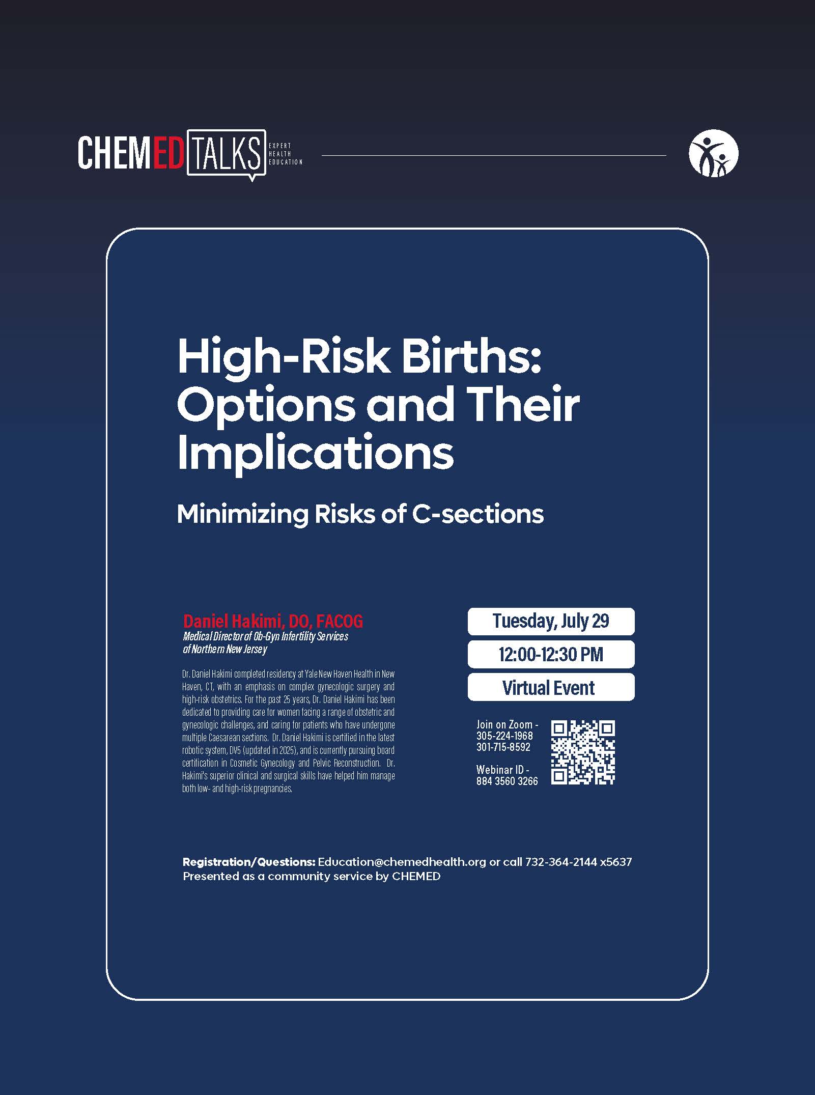 High-Risk Births:  Options and Their  Implications