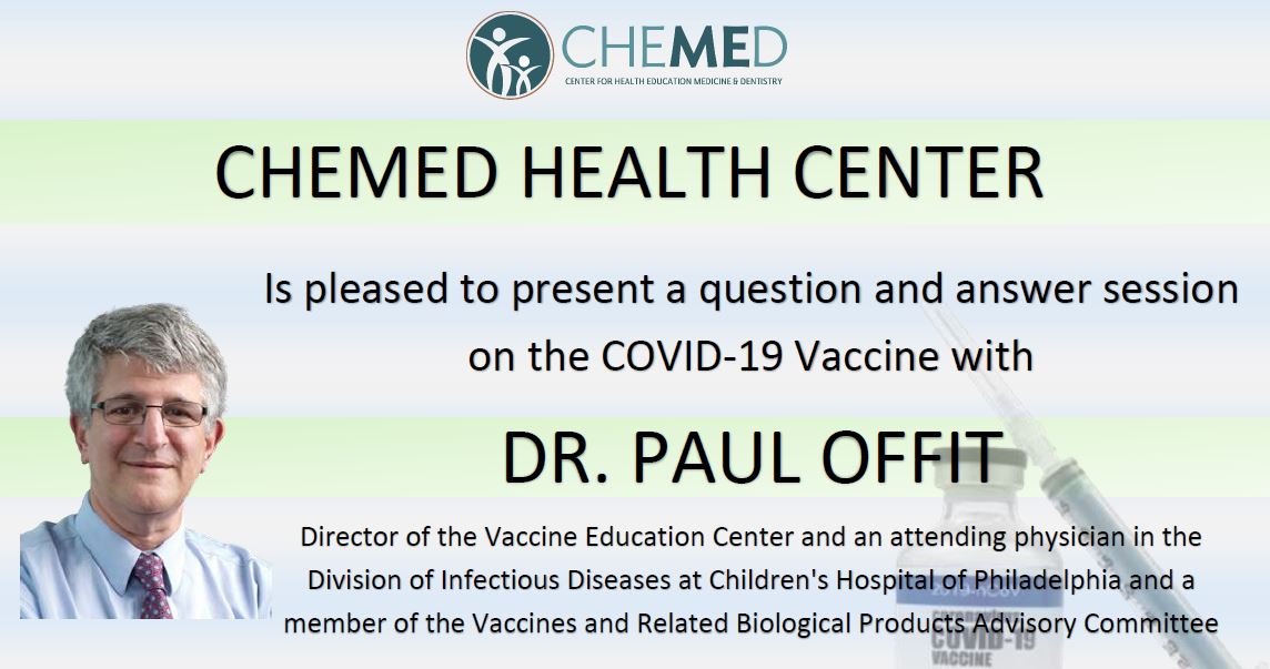 COVID VACCINE Q and A WITH DR OFFIT
