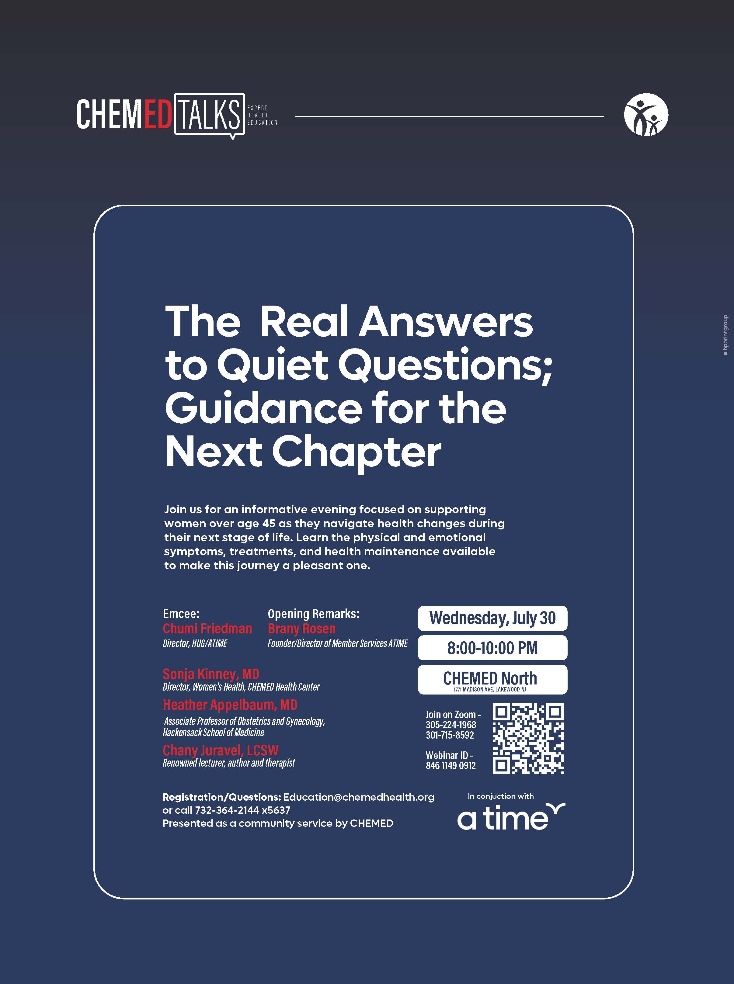The  Real Answers  to Quiet Questions; Guidance for the  Next Chapter 